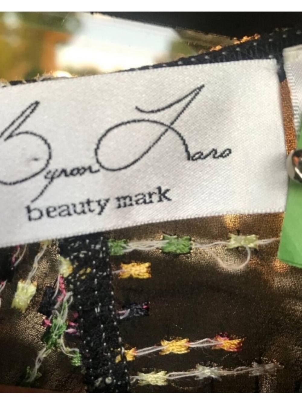 Anthropologie BYRON LARS Beauty Mark London Lights Dress Size 6 Like new